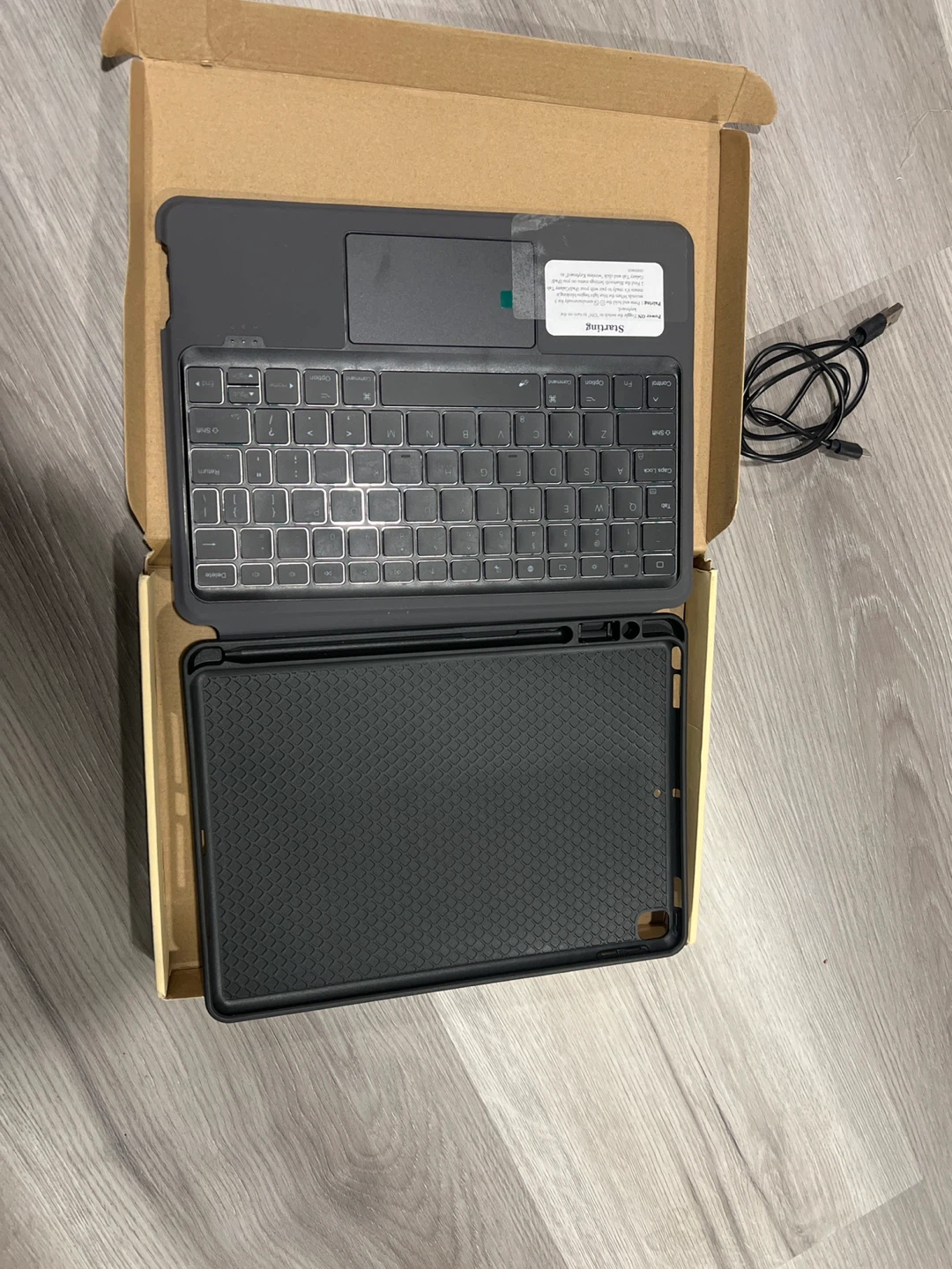 Logitech Folio Touch iPad Keyboard Case - Black - photo 2