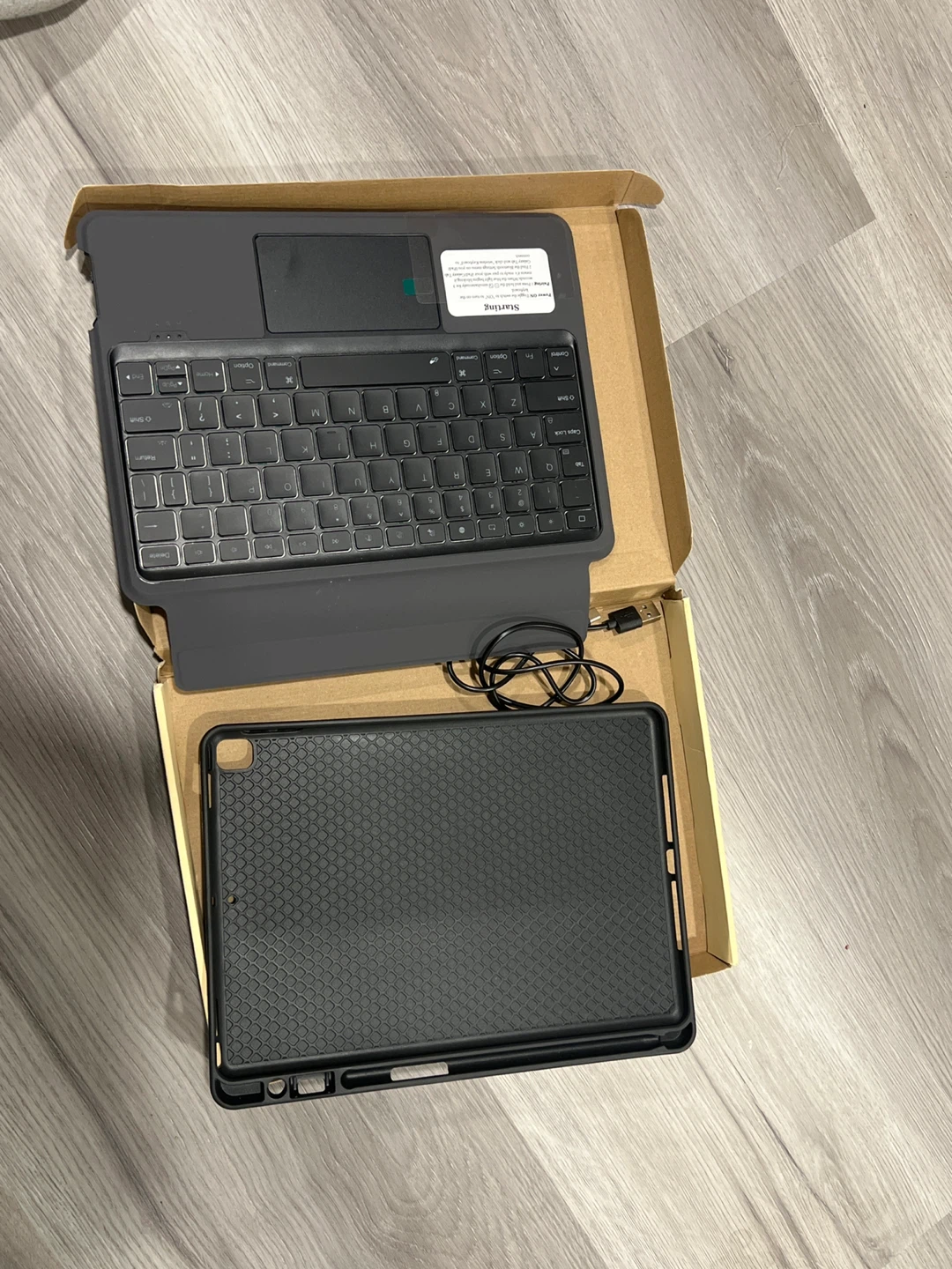 Logitech Folio Touch iPad Keyboard Case - Black