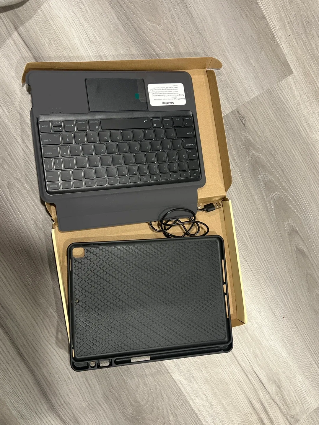 Logitech Folio Touch iPad Keyboard Case - Black