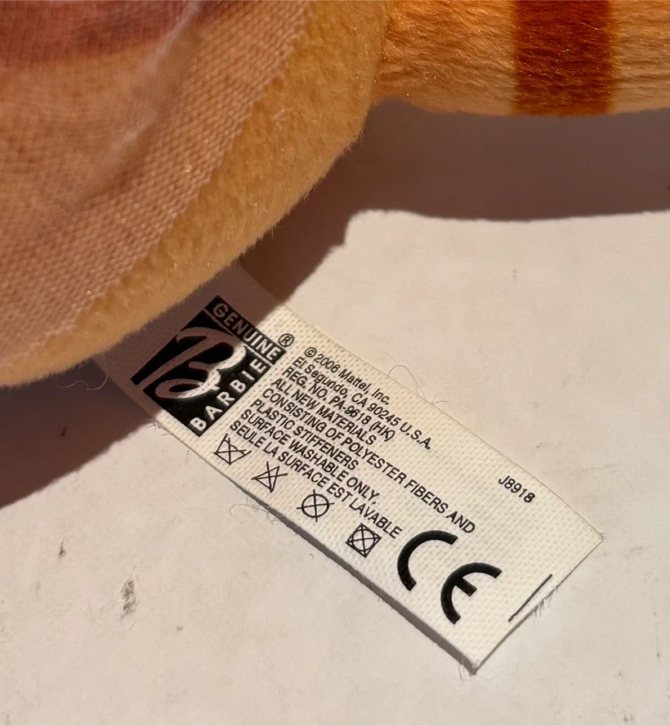 Vintage 2006 Barbie Pet Cat Twyla Plush Purrs & Talks Mattel image indicator(5)