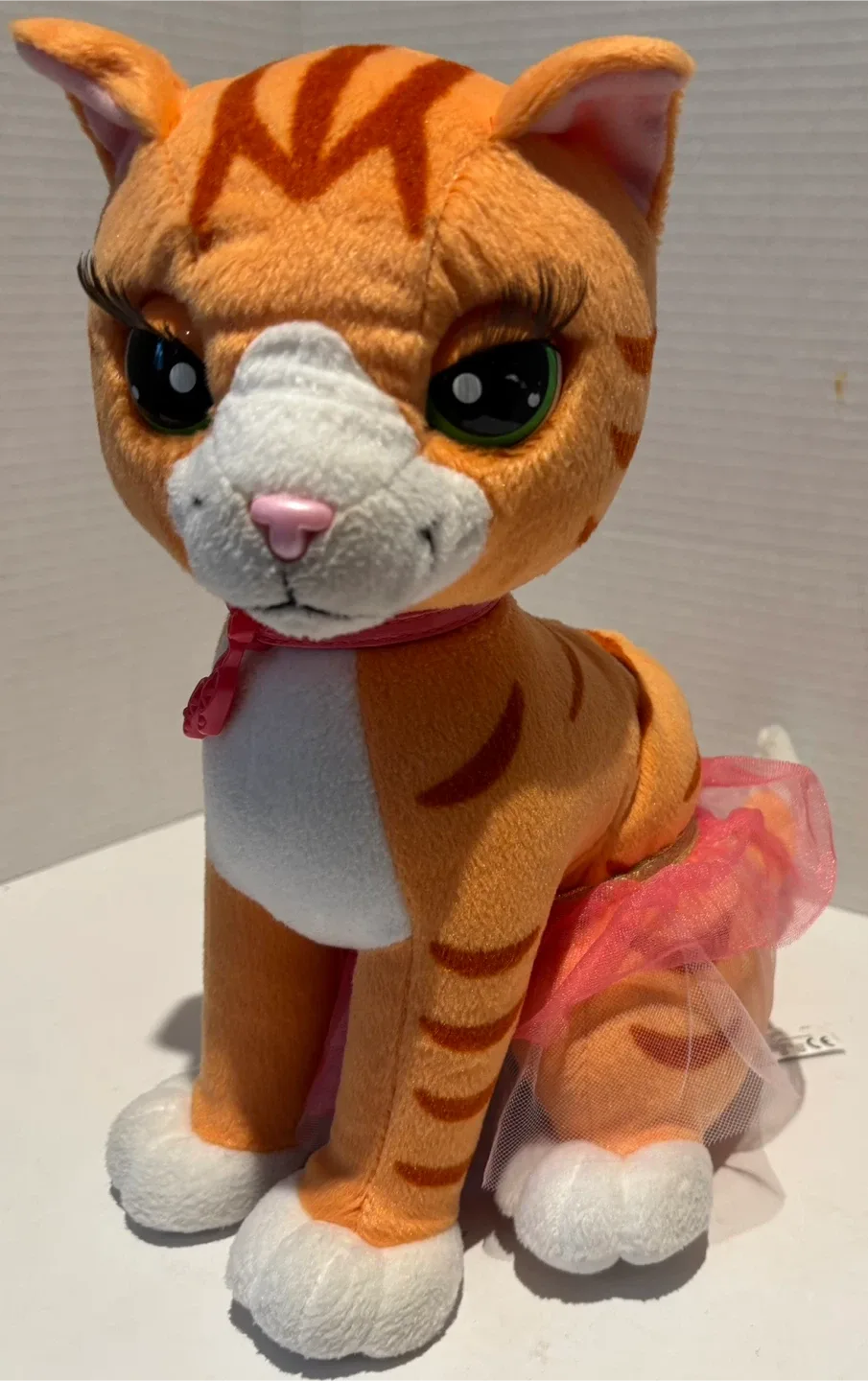 Vintage 2006 Barbie Pet Cat Twyla Plush Purrs & Talks Mattel image indicator(2)