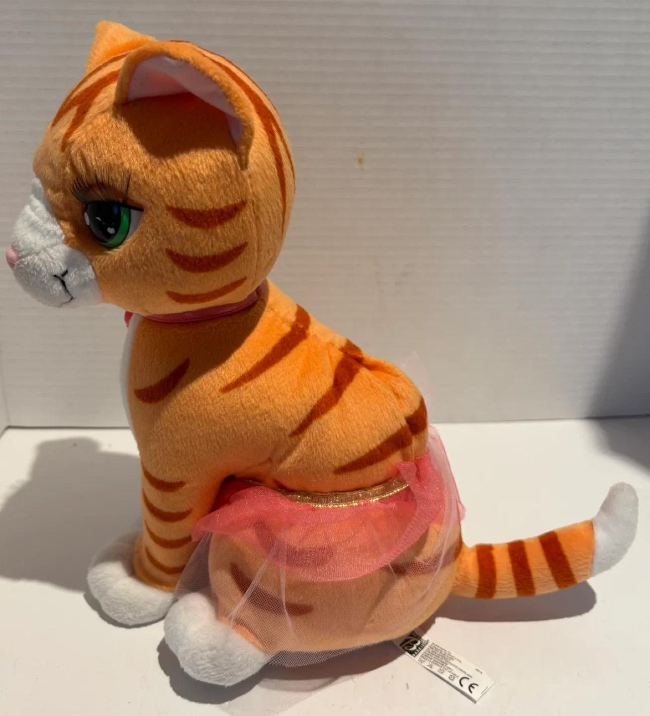 Vintage 2006 Barbie Pet Cat Twyla Plush Purrs & Talks Mattel image indicator(4)