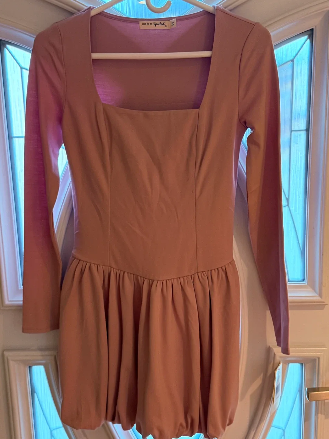 Live to be Spoiled Dress - Icey Lilac, Size S