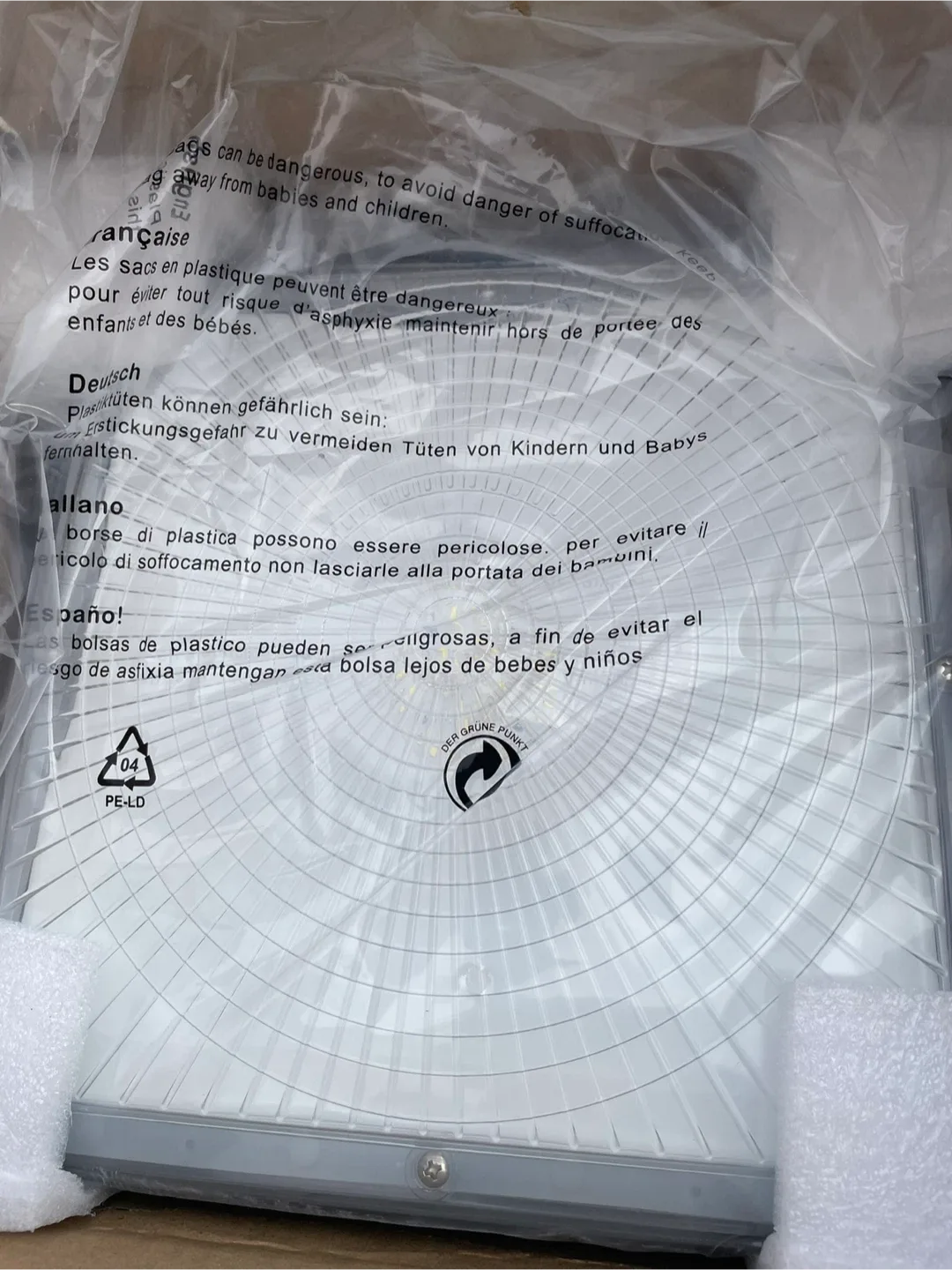 LED Canopy Light 50W, 6000lm, 10.4" x 10.4" image indicator(6)