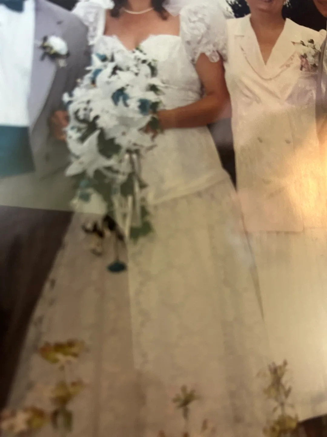 Size Medium 8-9 Wedding Dress