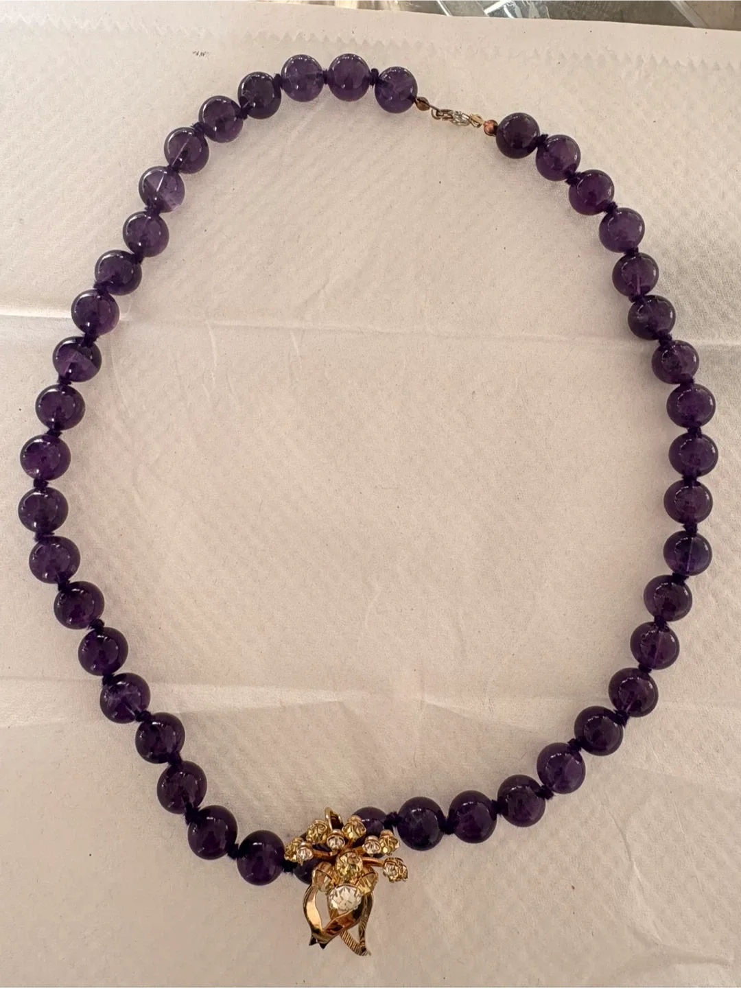 Amethyst Beaded Necklace image indicator(3)