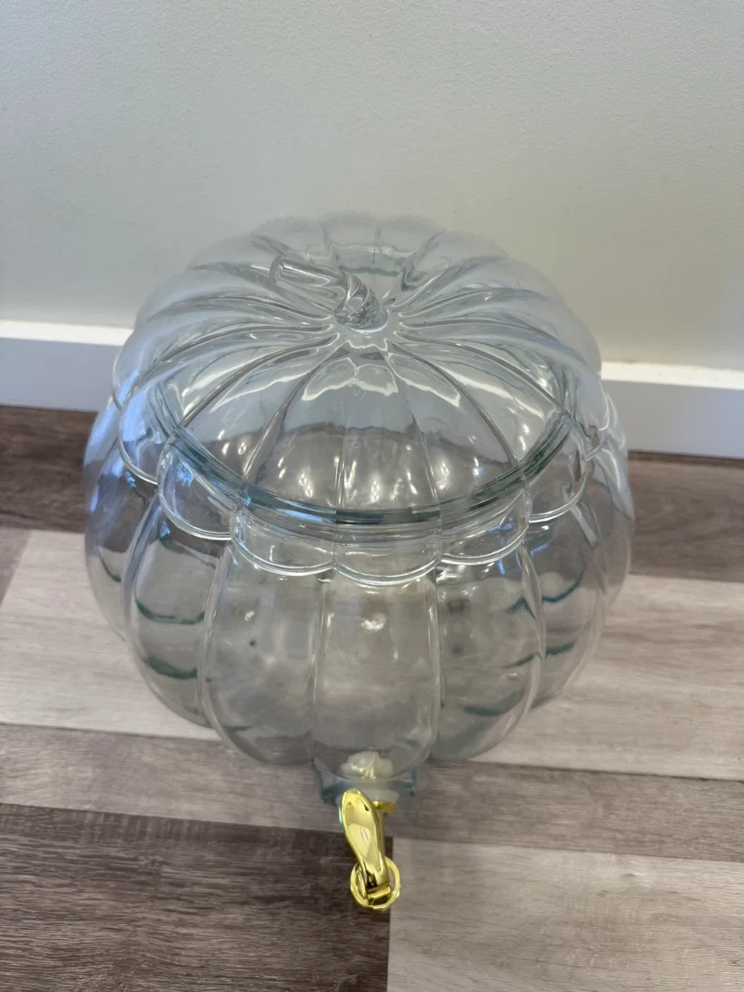 Glass Pumpkin punch bowl image indicator(2)