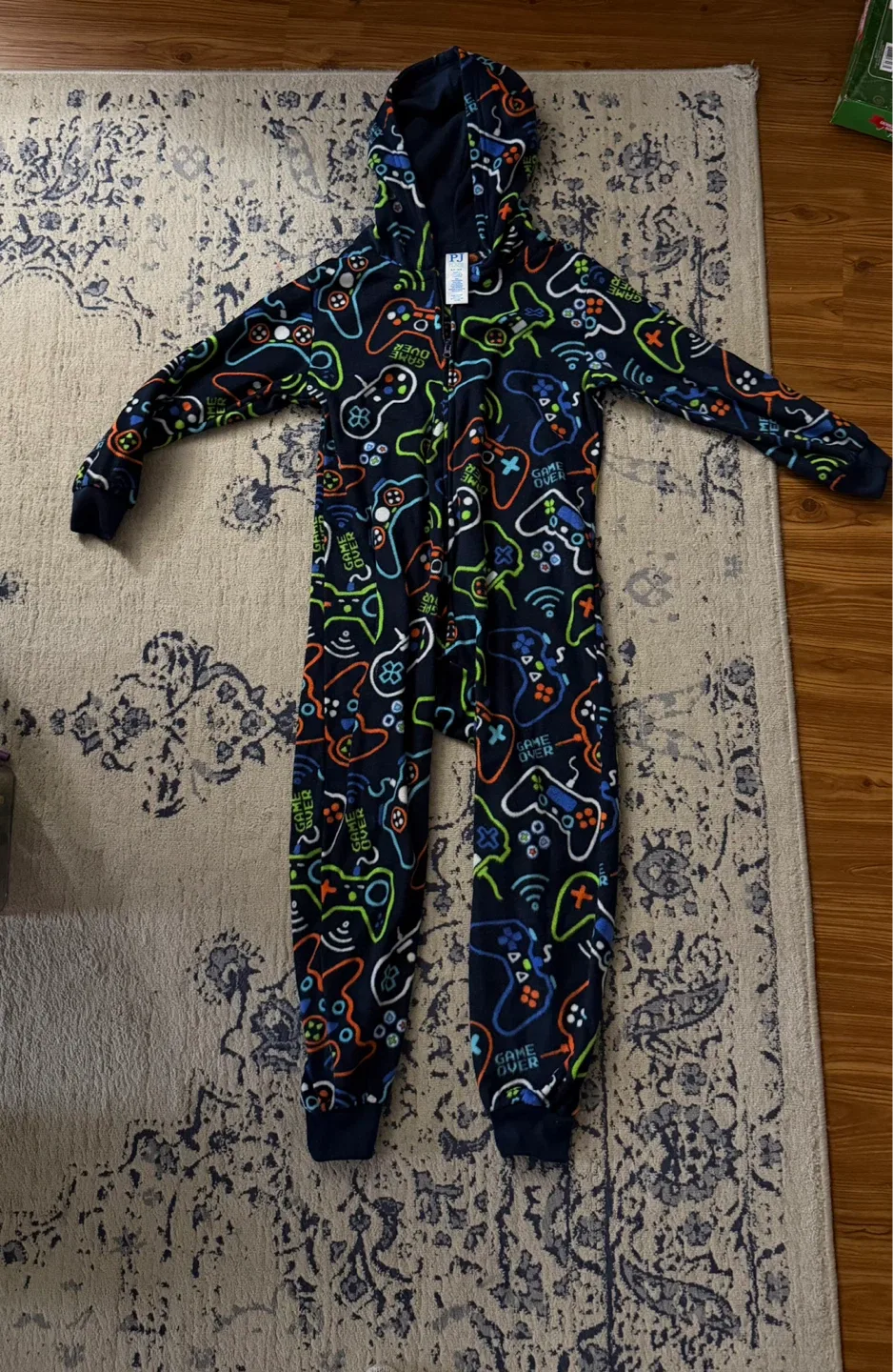 NEW, NEVER USED PJ Gamer Onesie. SIZE 5T-6T