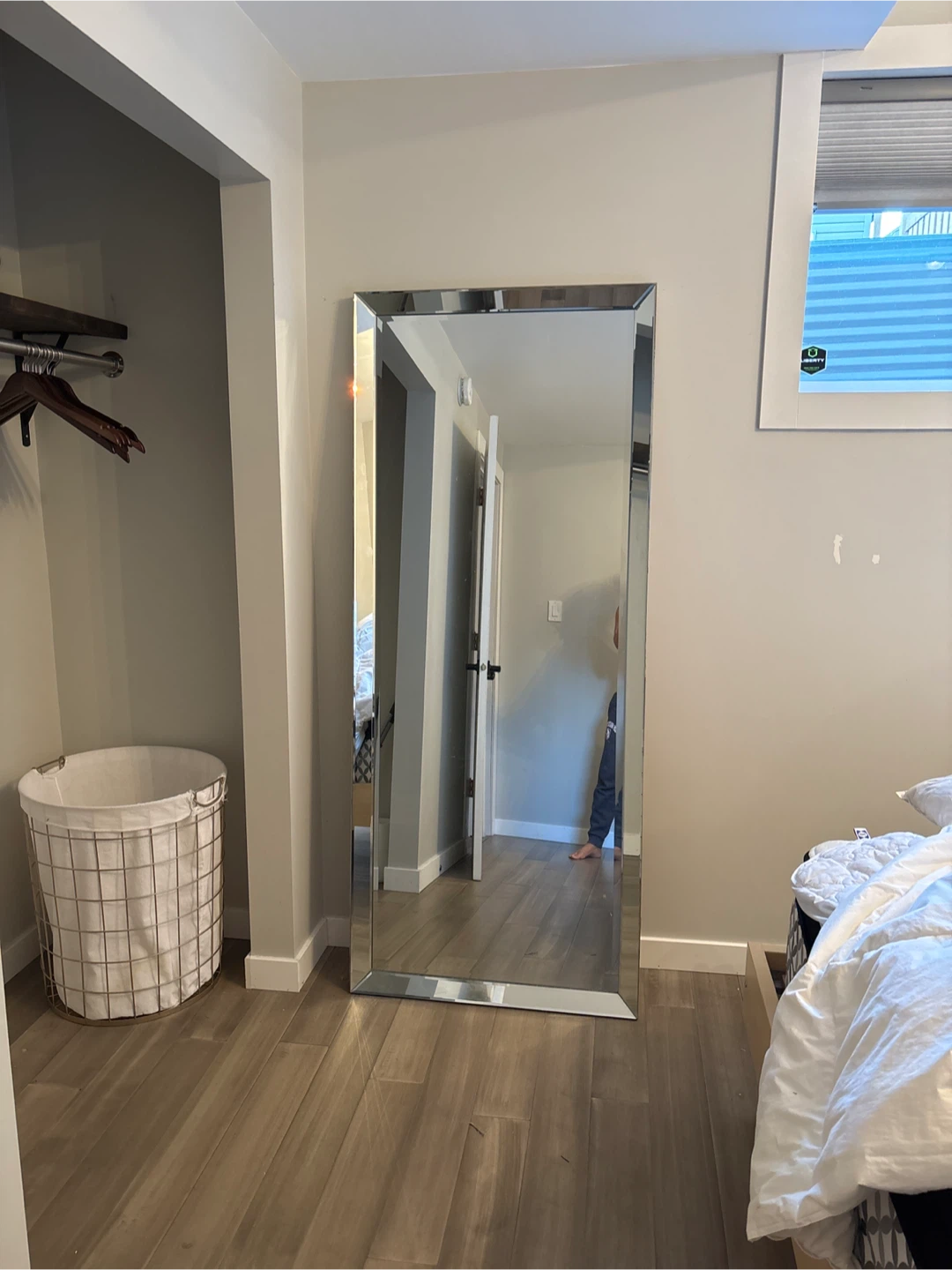 Large mirror