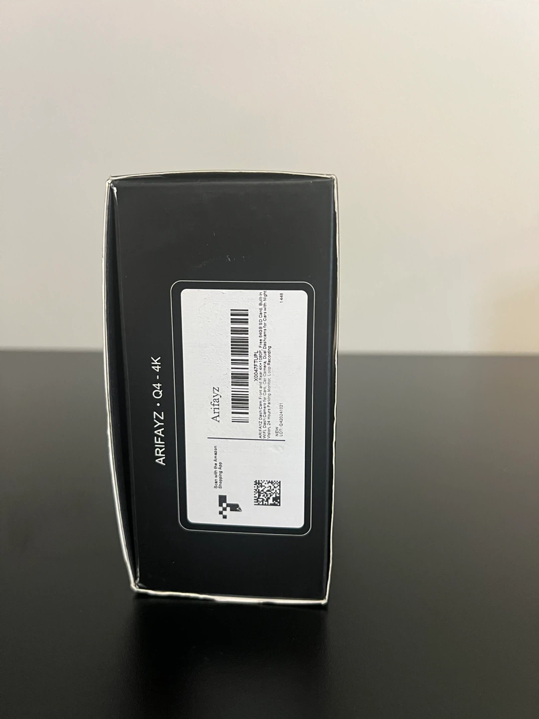 Arifayz Q4 4K Dual Channel Dash Cam - New in Box! - photo 3