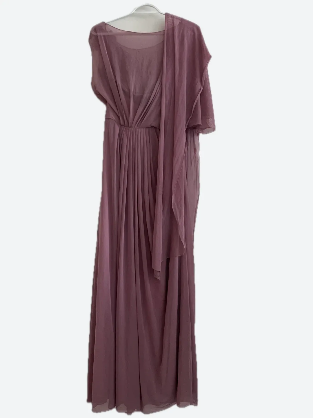 Mauve Formal Dress with Floral Detail image indicator(4)