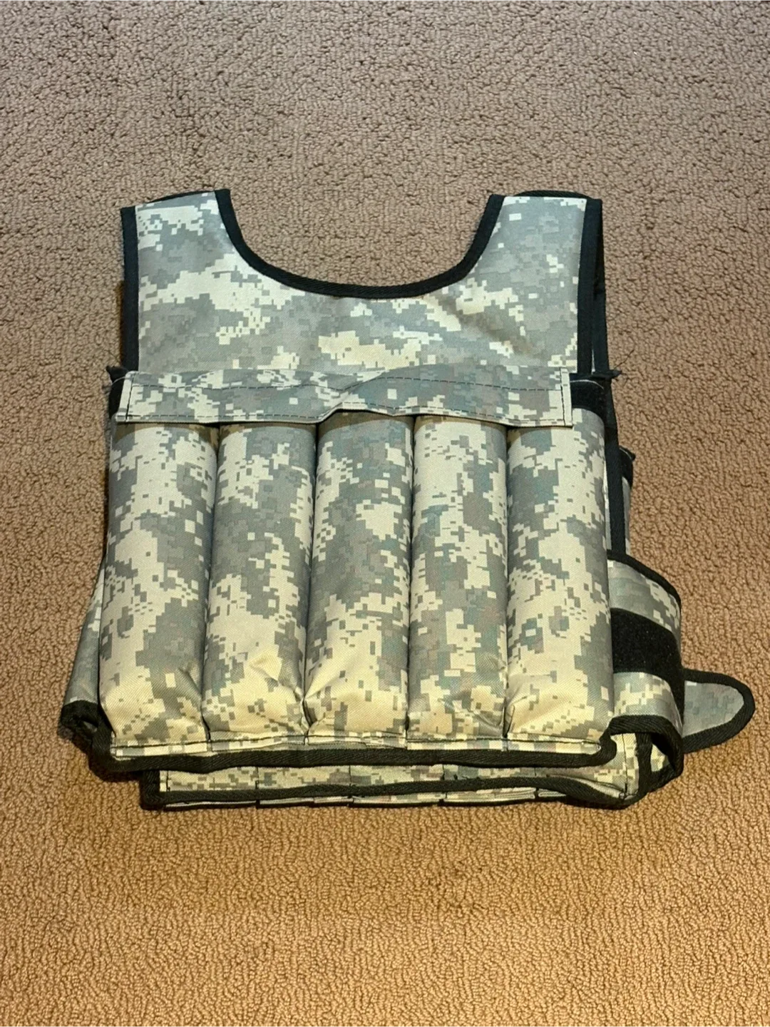 CROSS101 Weighted Vest (40lbs) CAMO image indicator(2)
