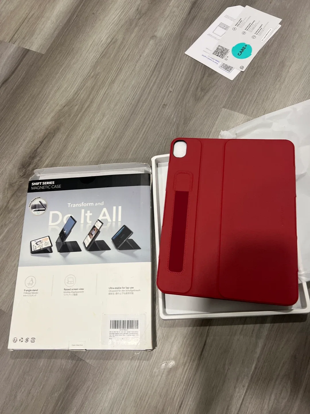 New ESR iPad Air 13" Case M3/M2 Red image indicator(2)