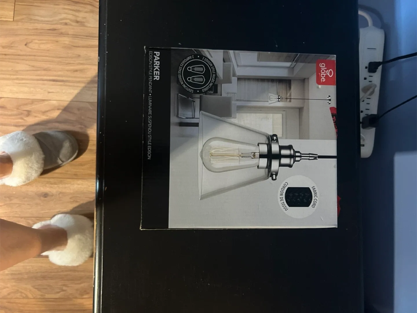 Cover  Edison Style Pendant light - New in Box! image indicator(2)