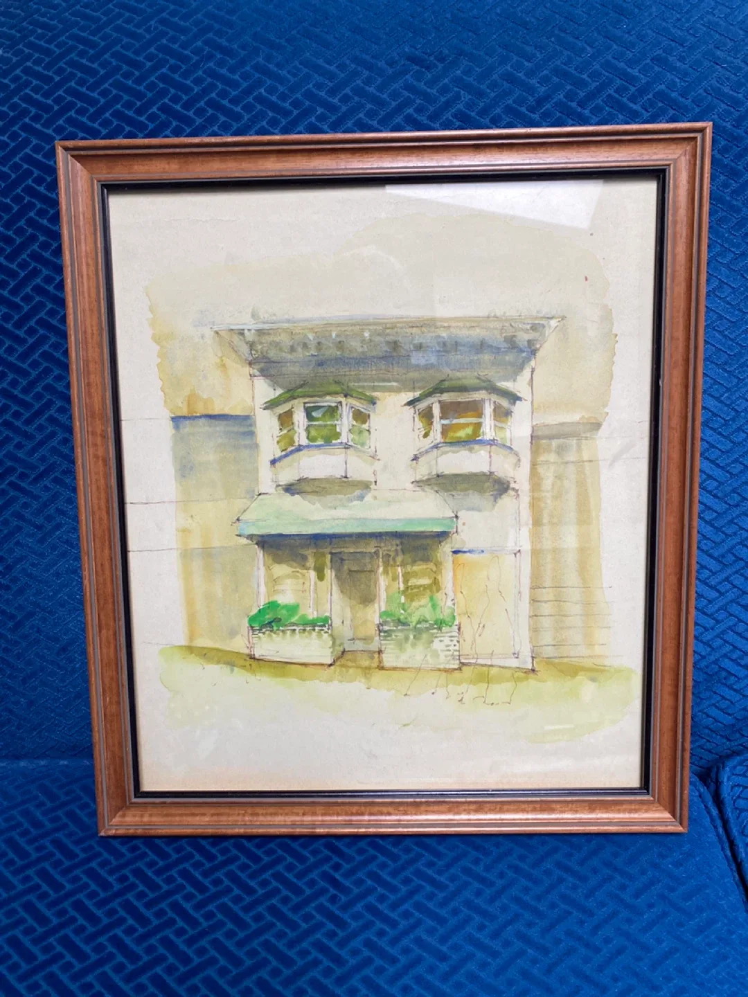 Framed Watercolour Painting