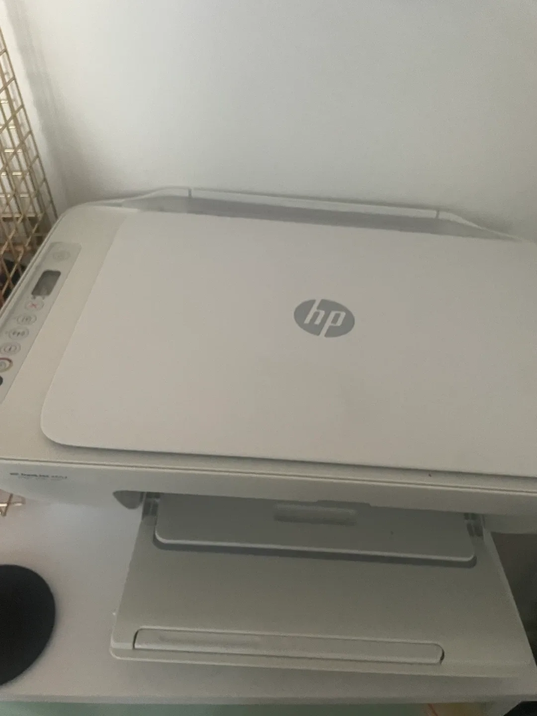 hp printer(ink recently charged)