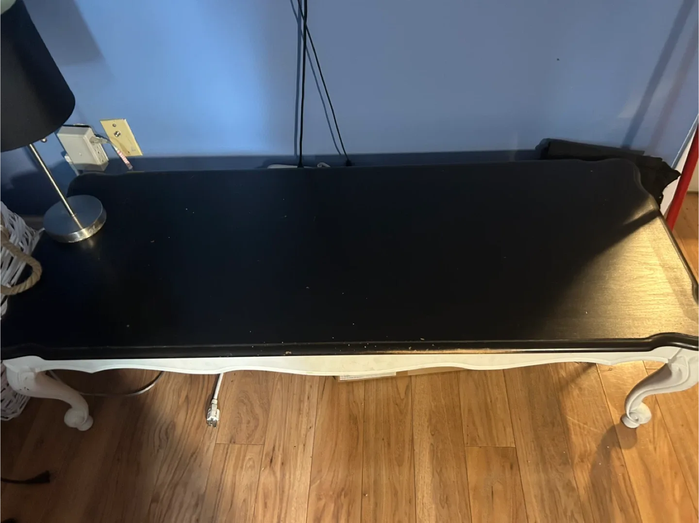 Black & White Wooden Coffee Table