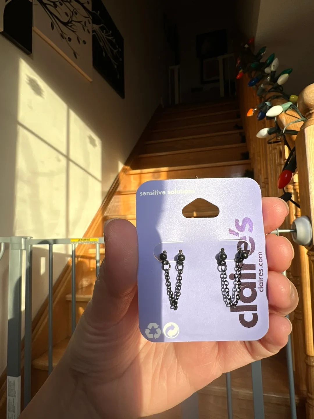 Fashion Jewelry Silver Dangle Earrings image indicator(7)