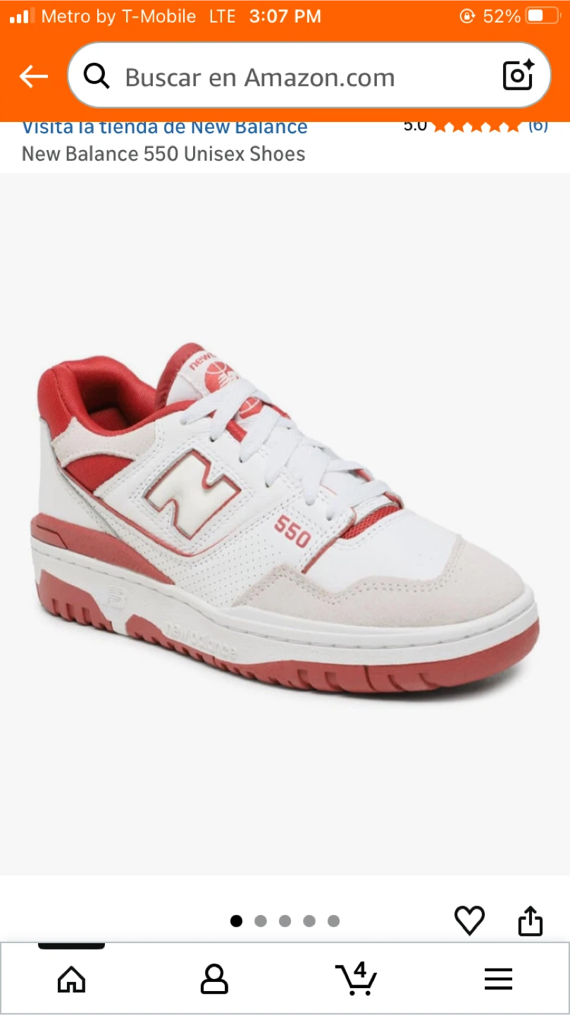 New Balance 550 Unisex Shoes - photo 3