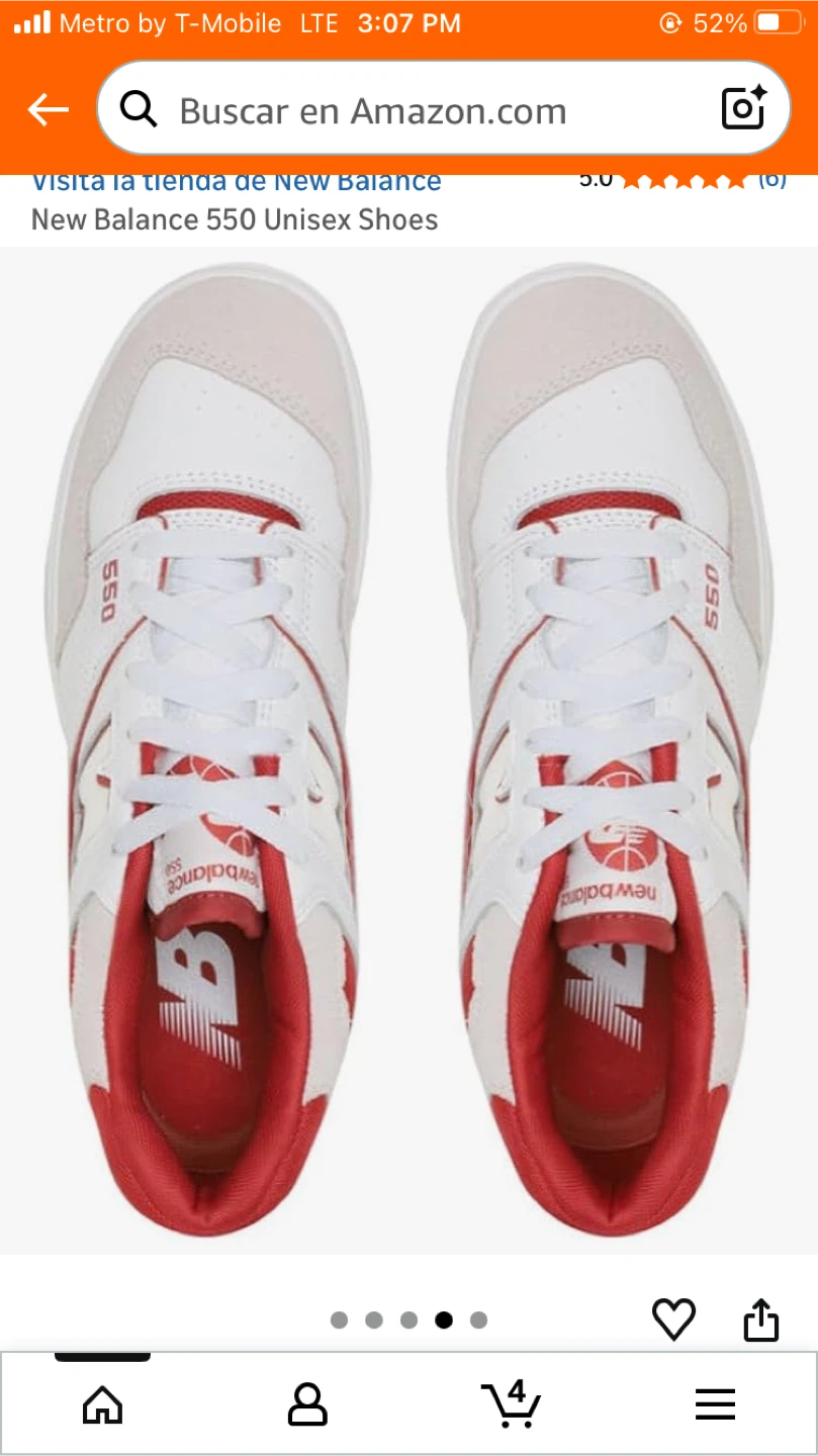 New Balance 550 Unisex Shoes - photo 2