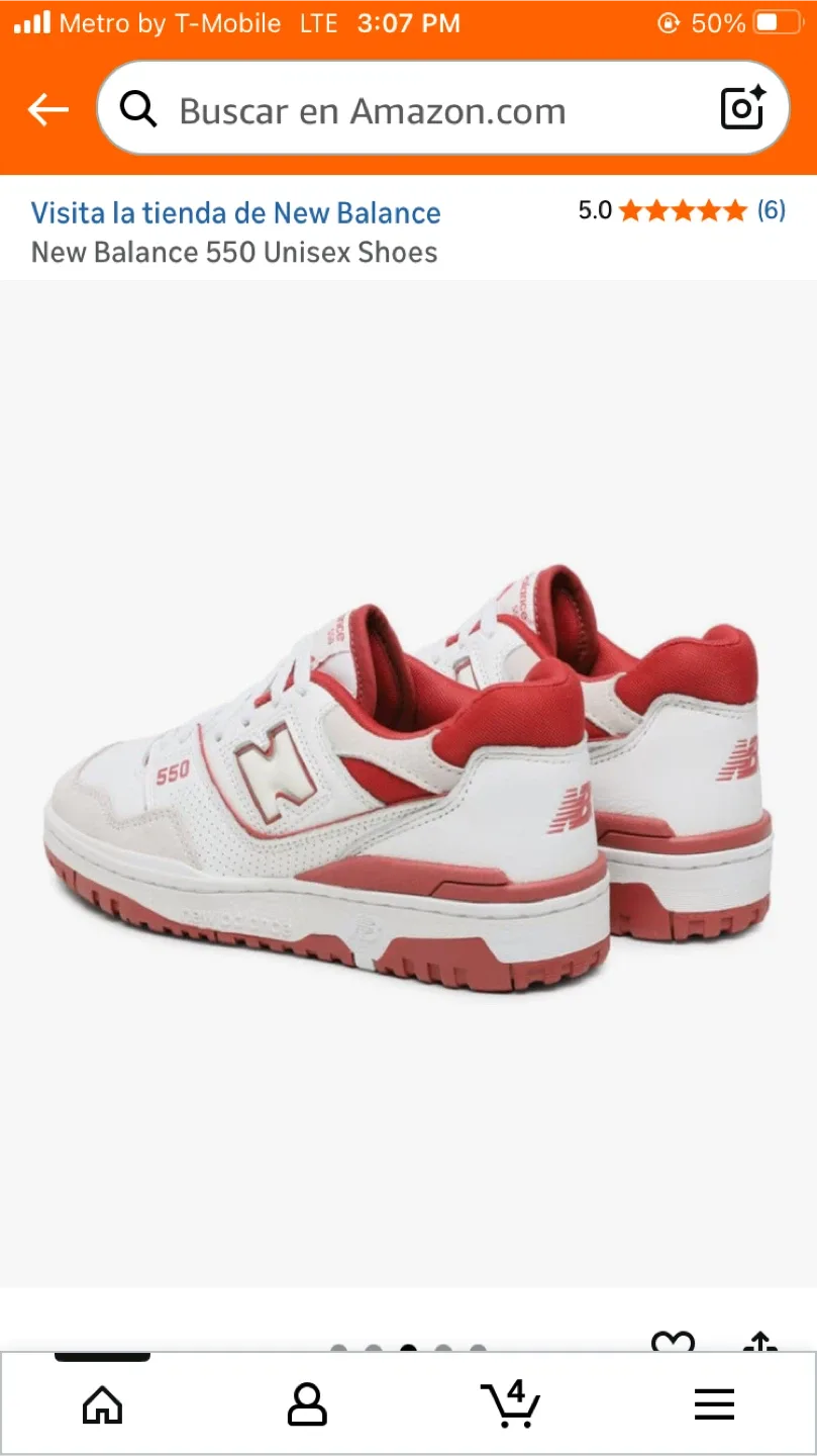 New Balance 550 Unisex Shoes