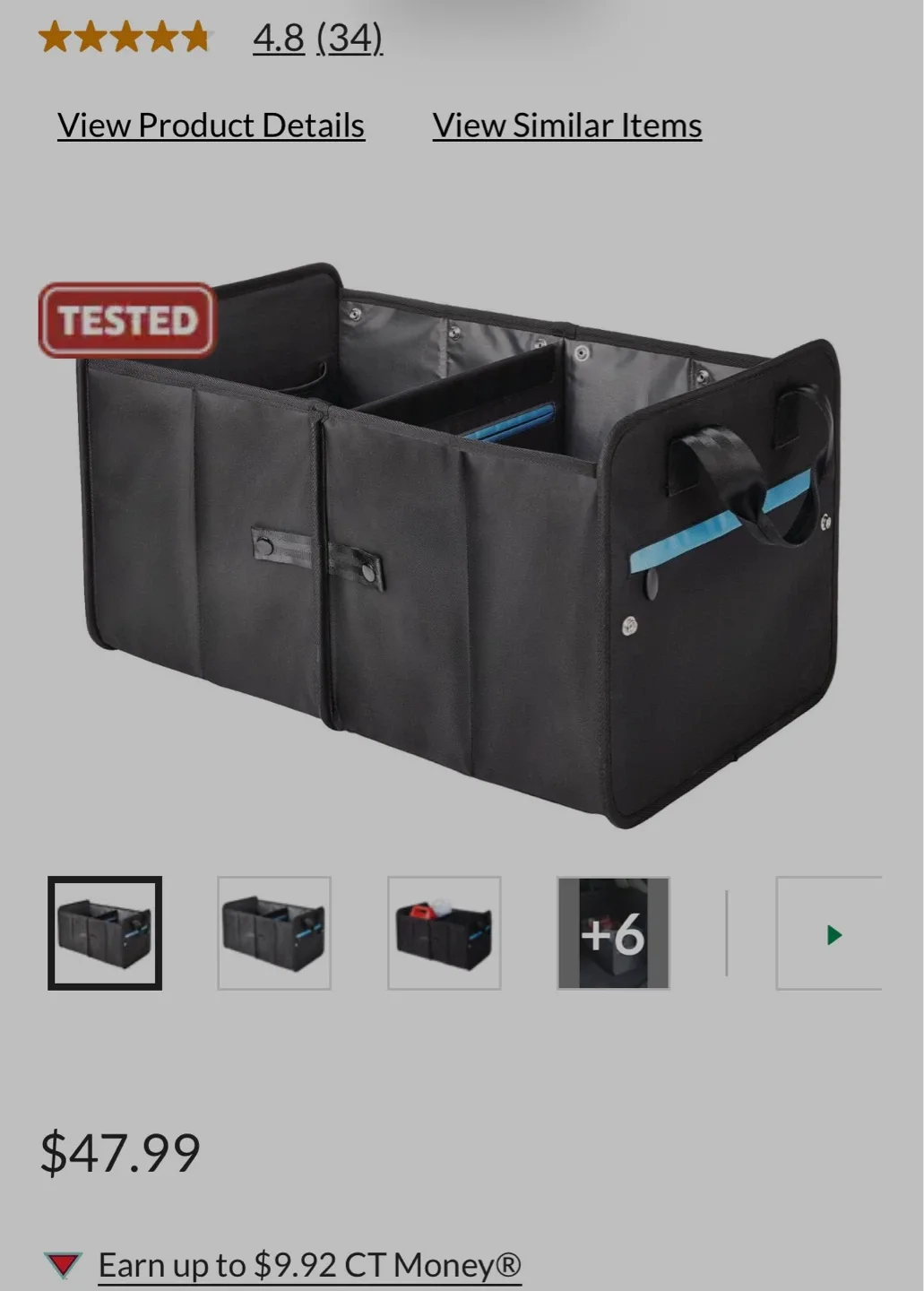 Trunk Organizer