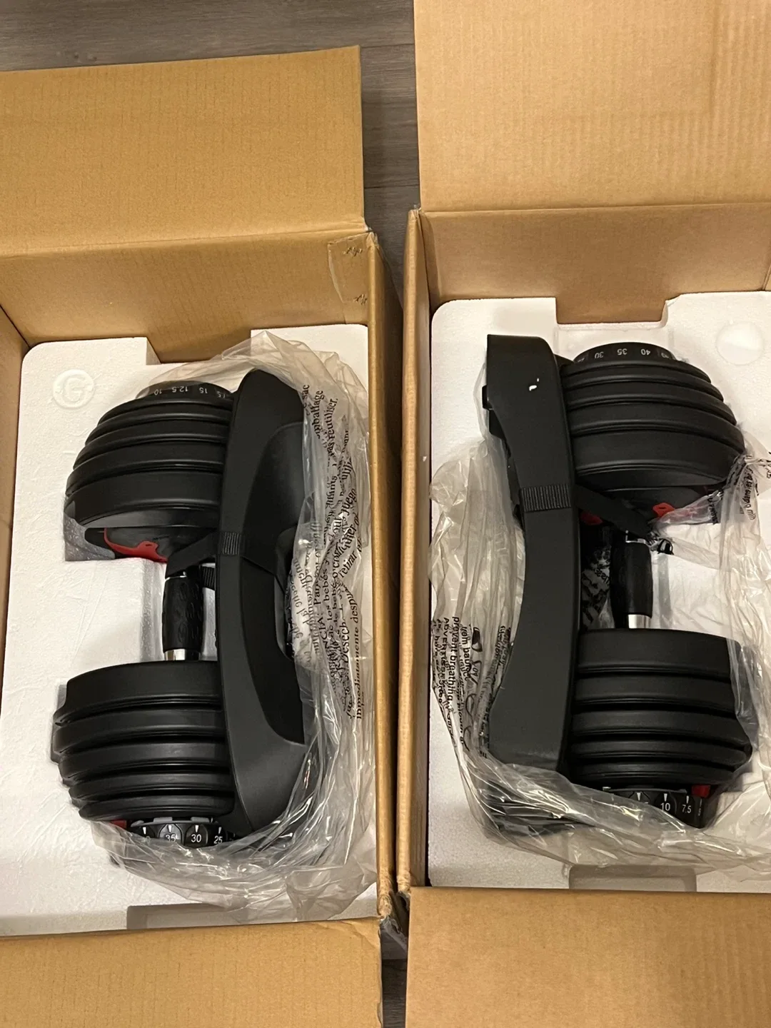 Bowflex SelectTech 552 Adjustable Dumbbells - Pair image indicator(3)