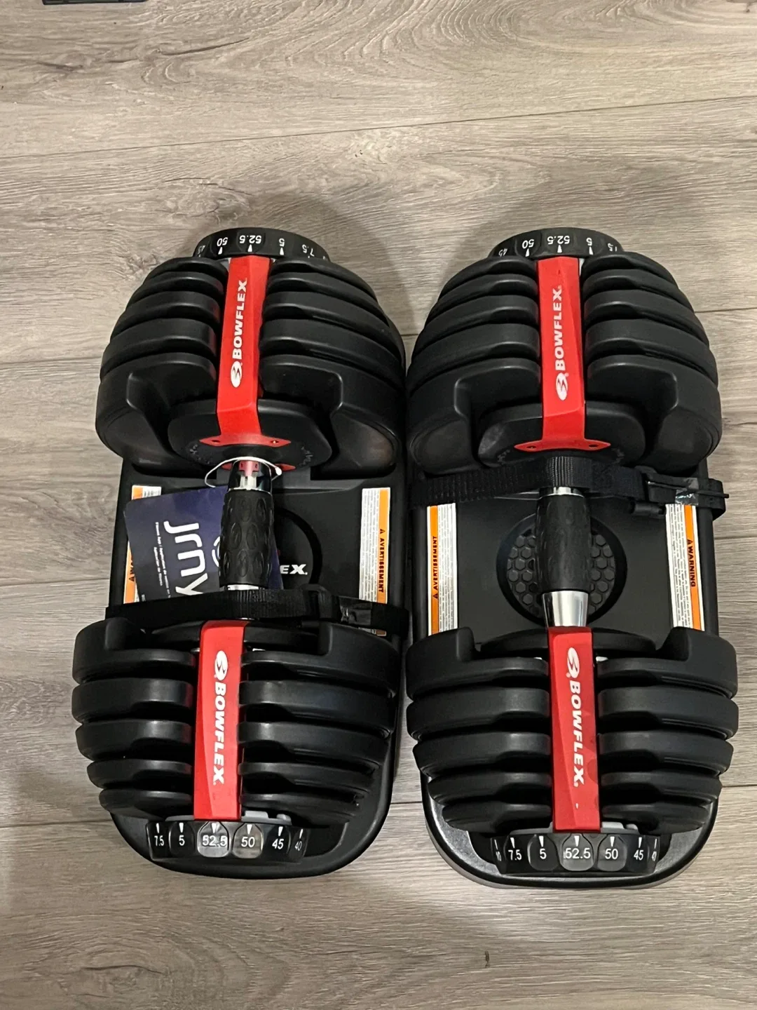 Bowflex SelectTech 552 Adjustable Dumbbells - Pair