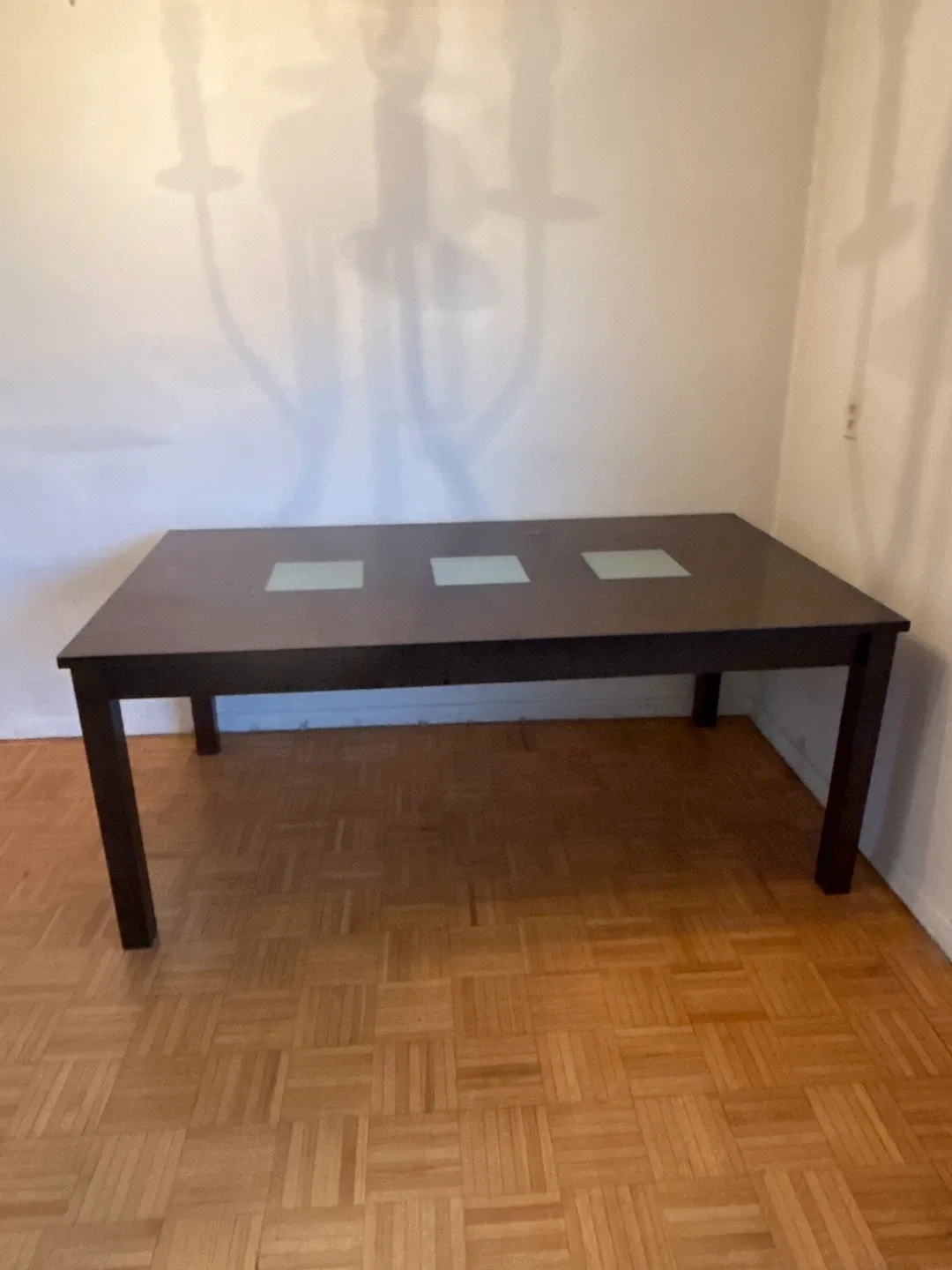 Dark Brown Dining Table