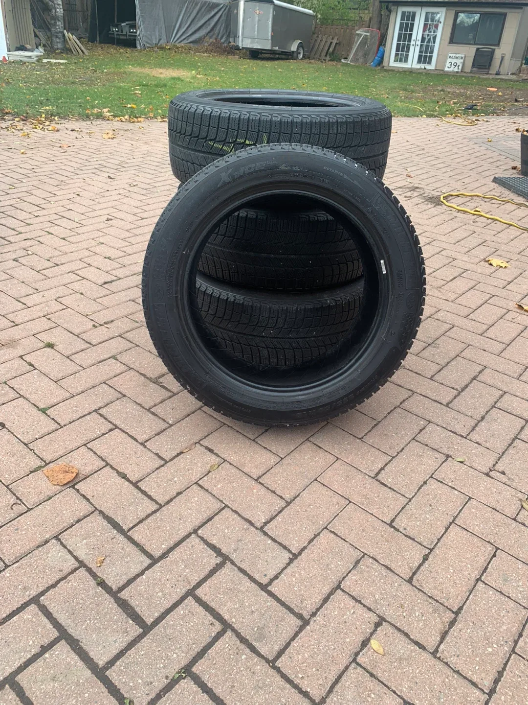 Michelin x ice 235/50r18 winter tires