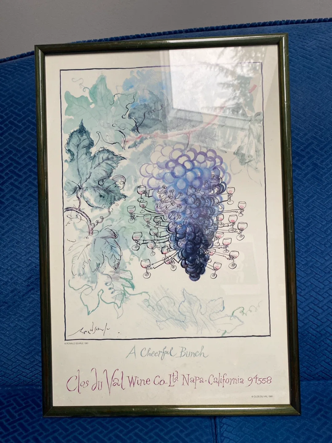Clos du Val Wine Co. Ltd. Framed Print