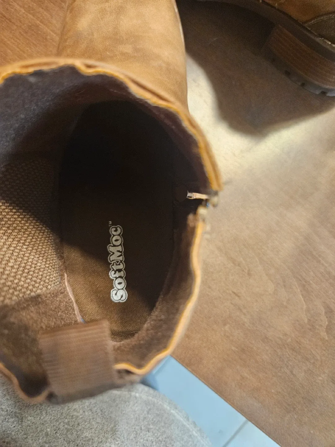 SoftMoc Siren Ankle Boots - Size 10