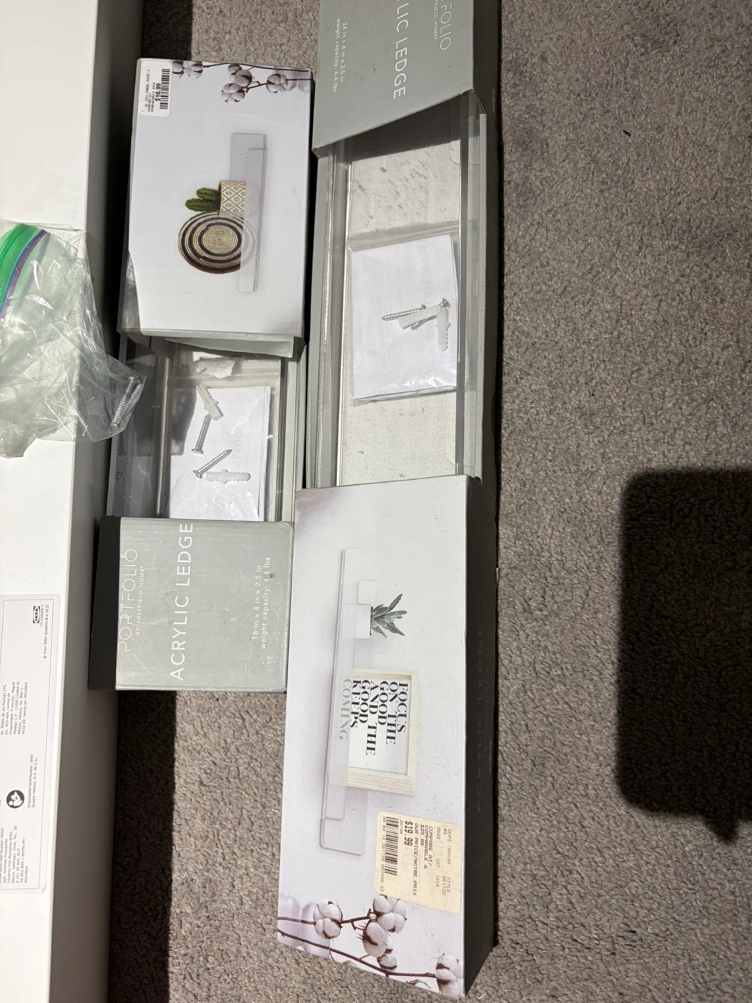 IKEA Mosslanda & Portfolio Acrylic Ledge - photo 3