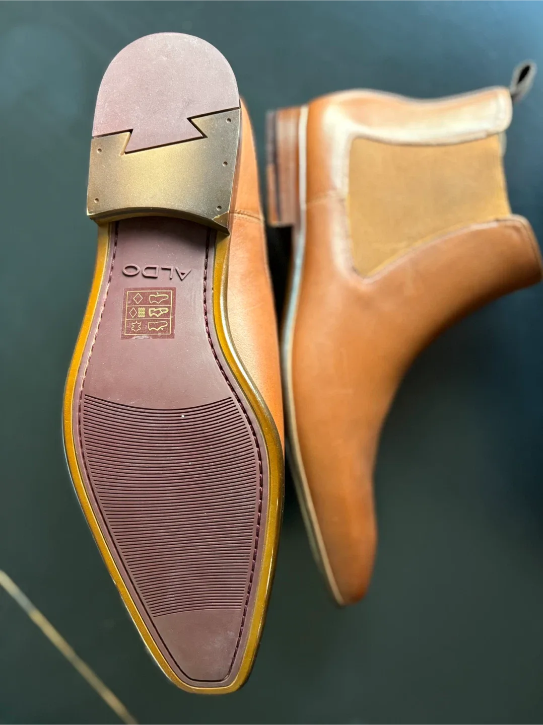 Brand new, never worn ALDO men’s chelsea boots image indicator(3)