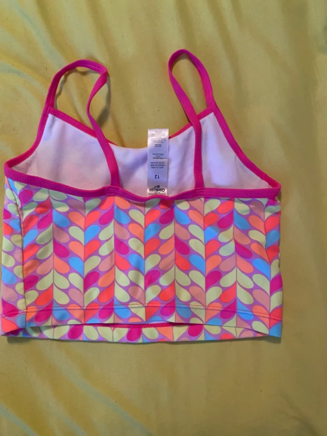 OshKosh B'gosh Girls' Swim Top - Size 12 image indicator(2)