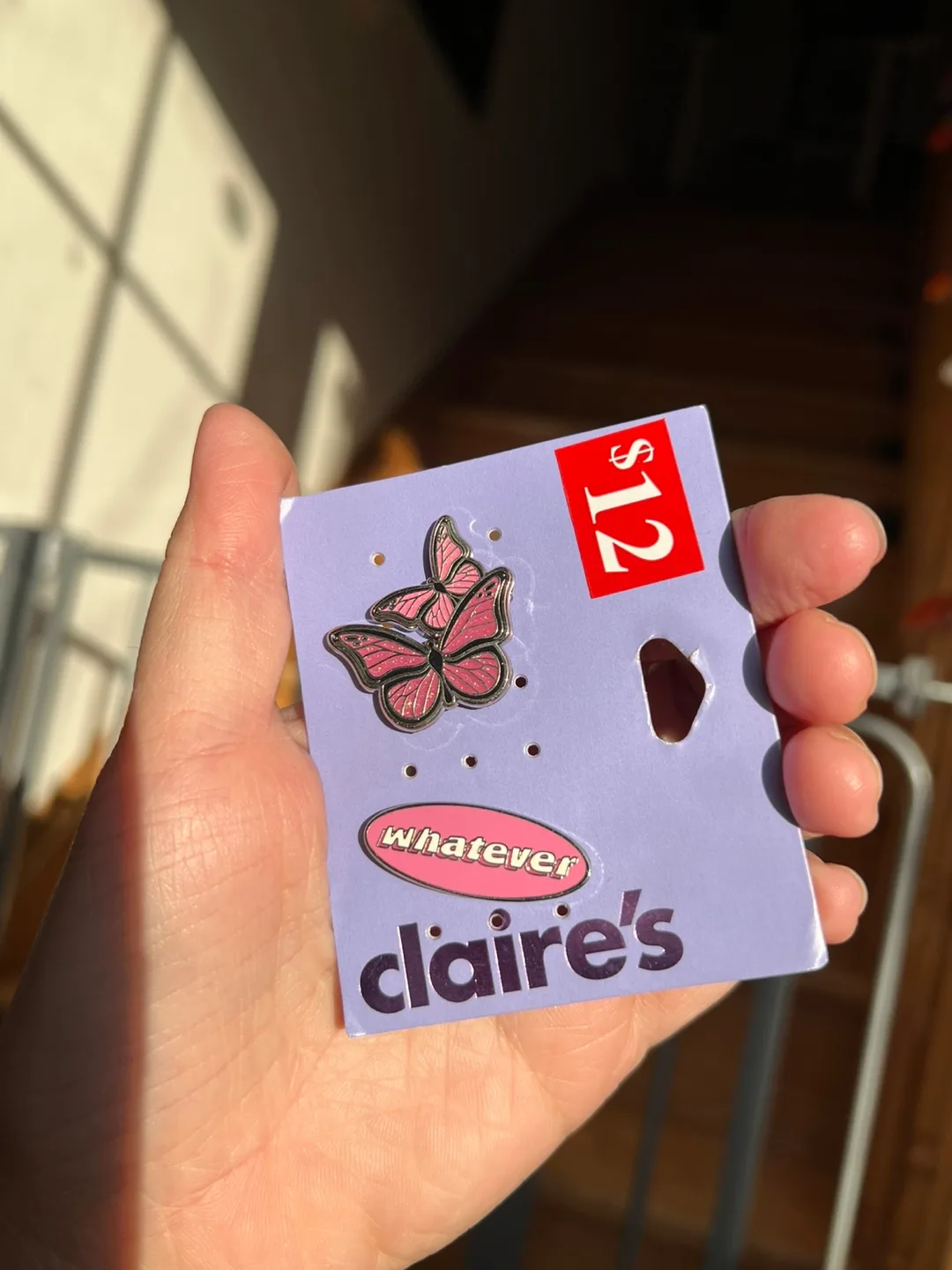 Claire's Pins - Sushi, Poppy, Butterfly $3 each image indicator(3)