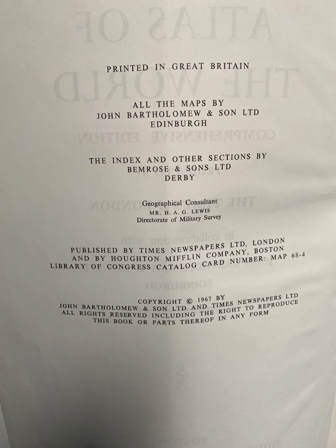 The Times Atlas of the World - Comprehensive Edition image indicator(2)