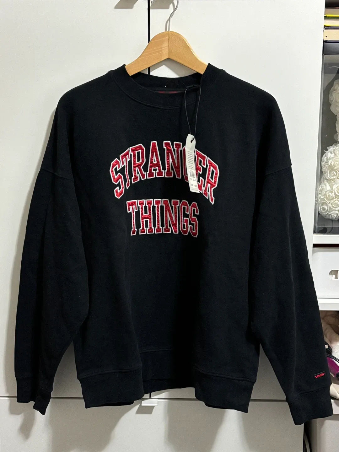 Levi's x Stranger Things Black Sweatshirt