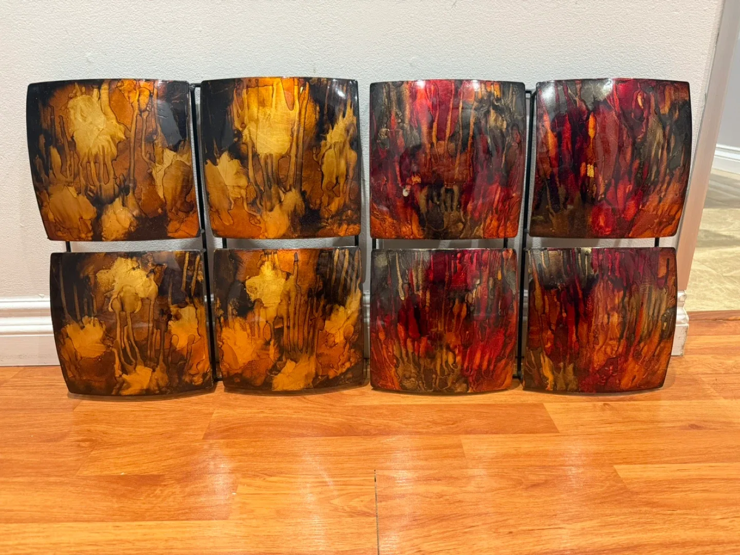 Modern Abstract Metal Wall Art image indicator(2)