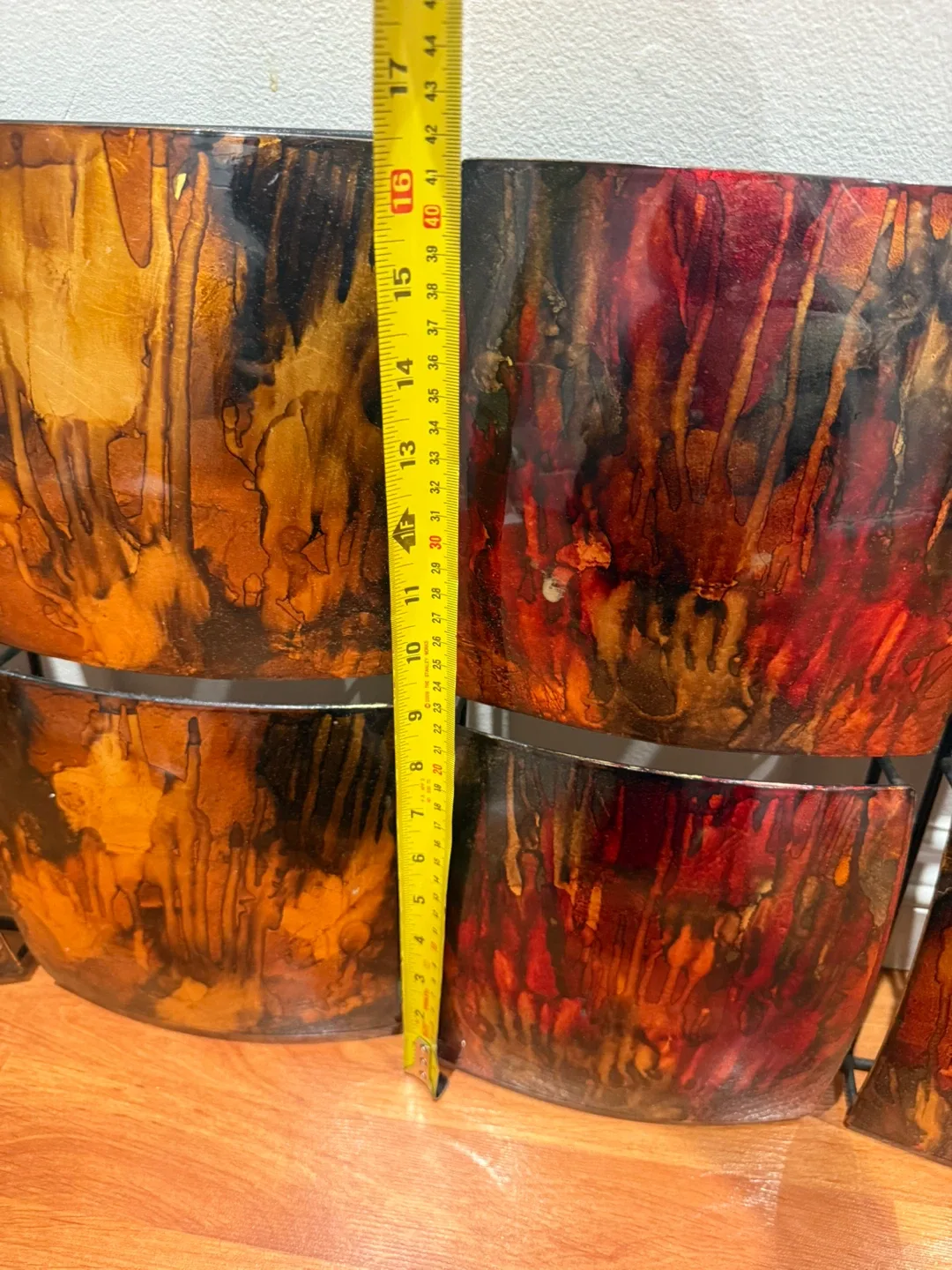 Modern Abstract Metal Wall Art image indicator(3)