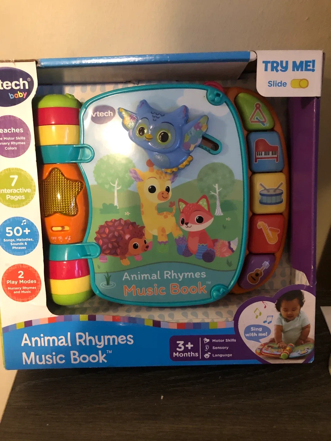 VTech Baby Animal Rhymes Music Book - New in Box!