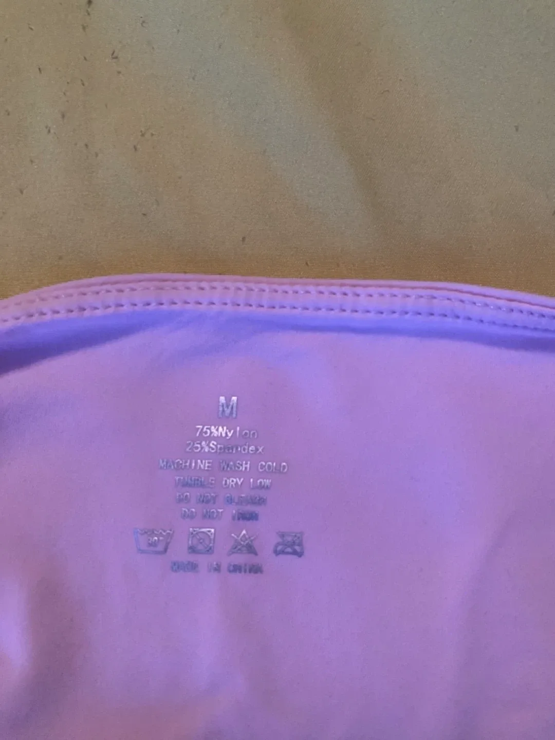 Lilac One-Shoulder Tank Top - Size M image indicator(3)