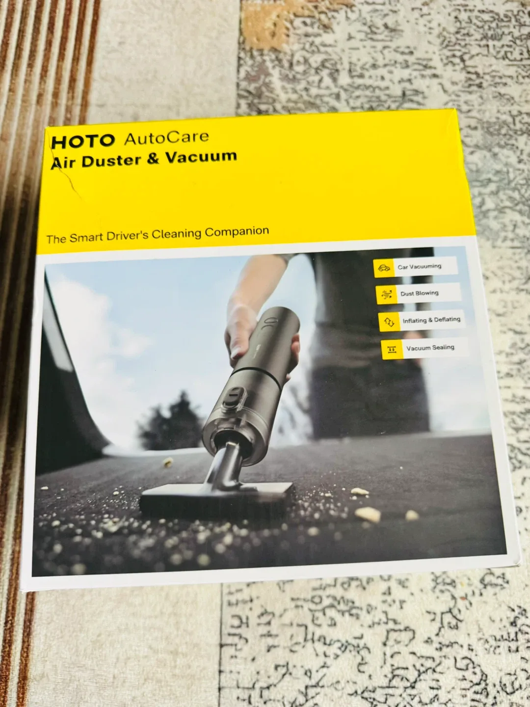 HOTO AutoCare Air Duster & Vacuum - New in Box!