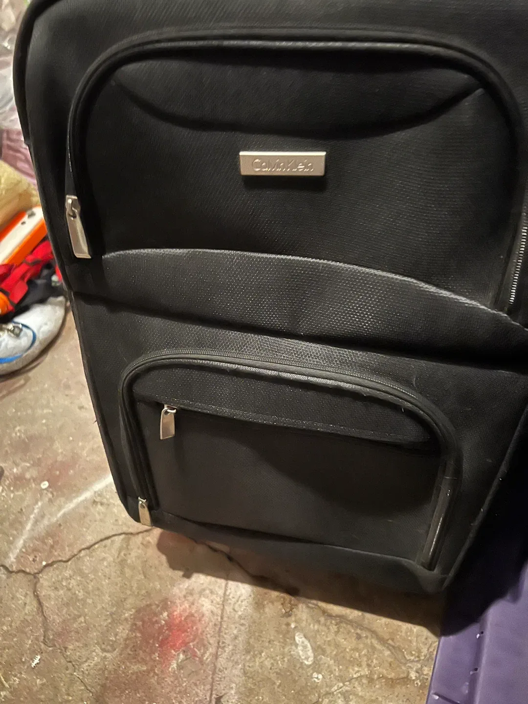 Calvin Klein Black Carry-on Suitcase