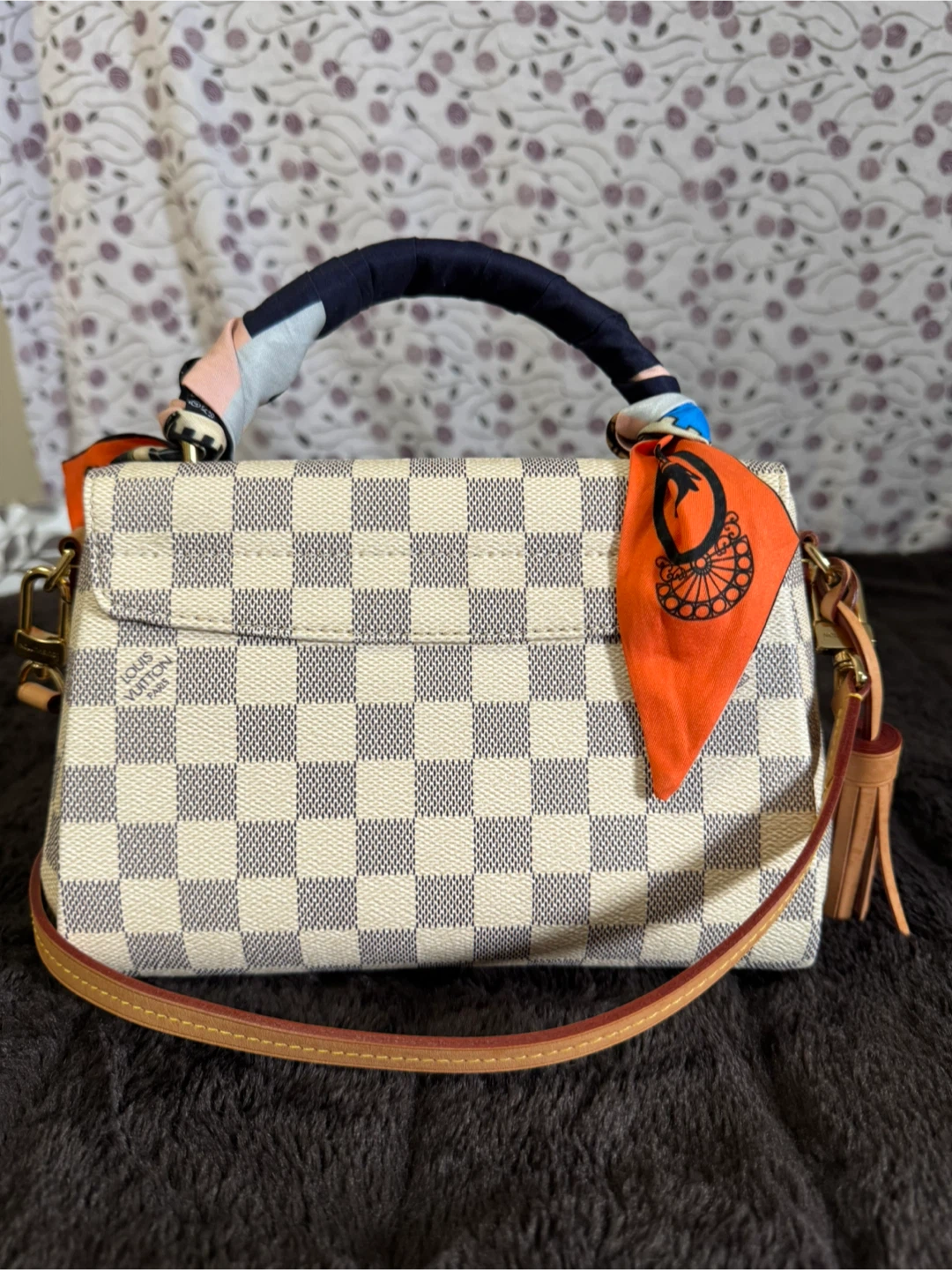 Louis Vuitton Damier Ebene Chain Bag - photo 3