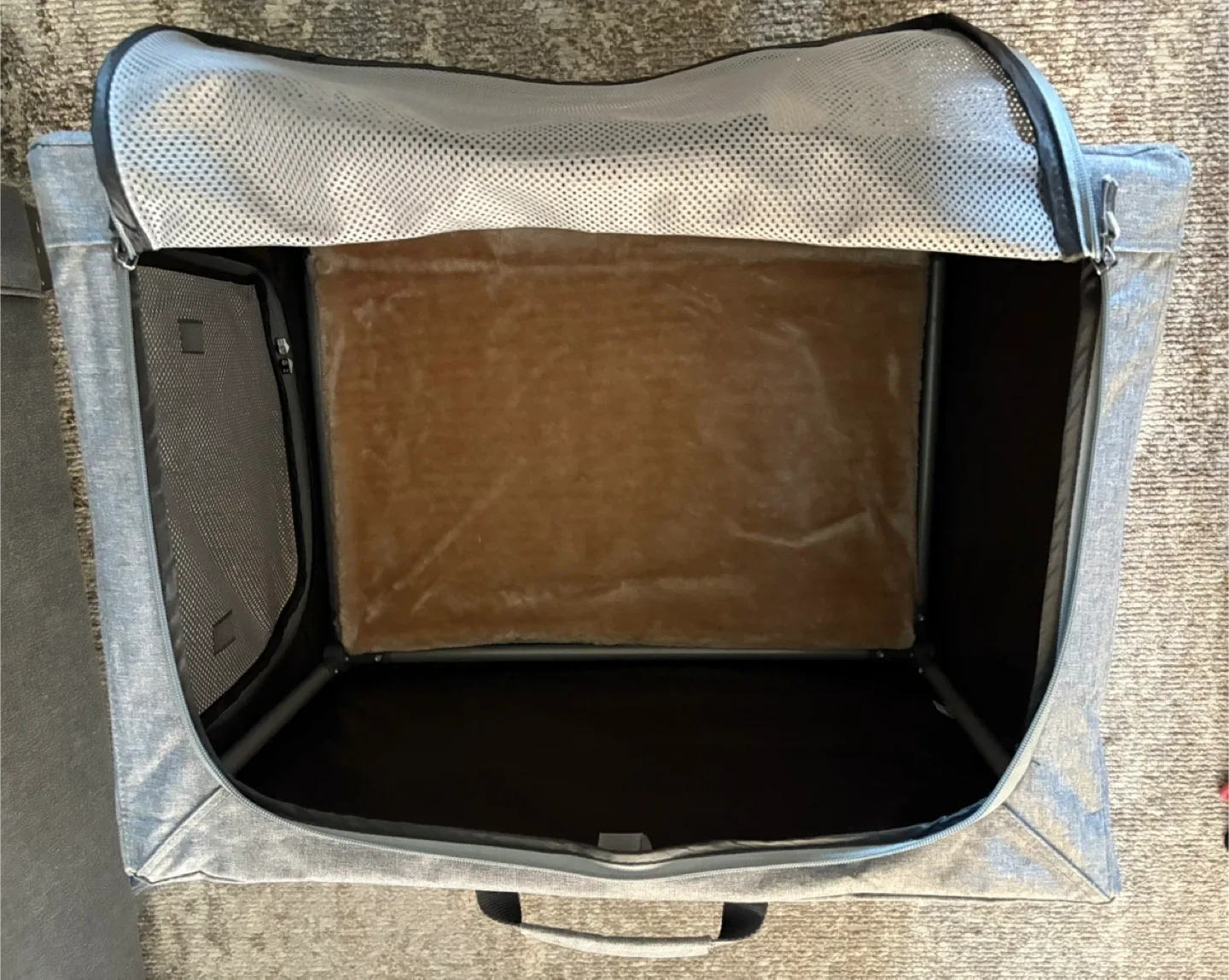 Soft Sided Dog Crate, Portable Dog Kennel image indicator(4)