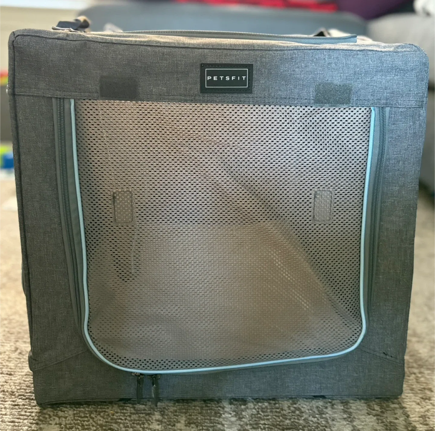 Soft Sided Dog Crate, Portable Dog Kennel image indicator(7)