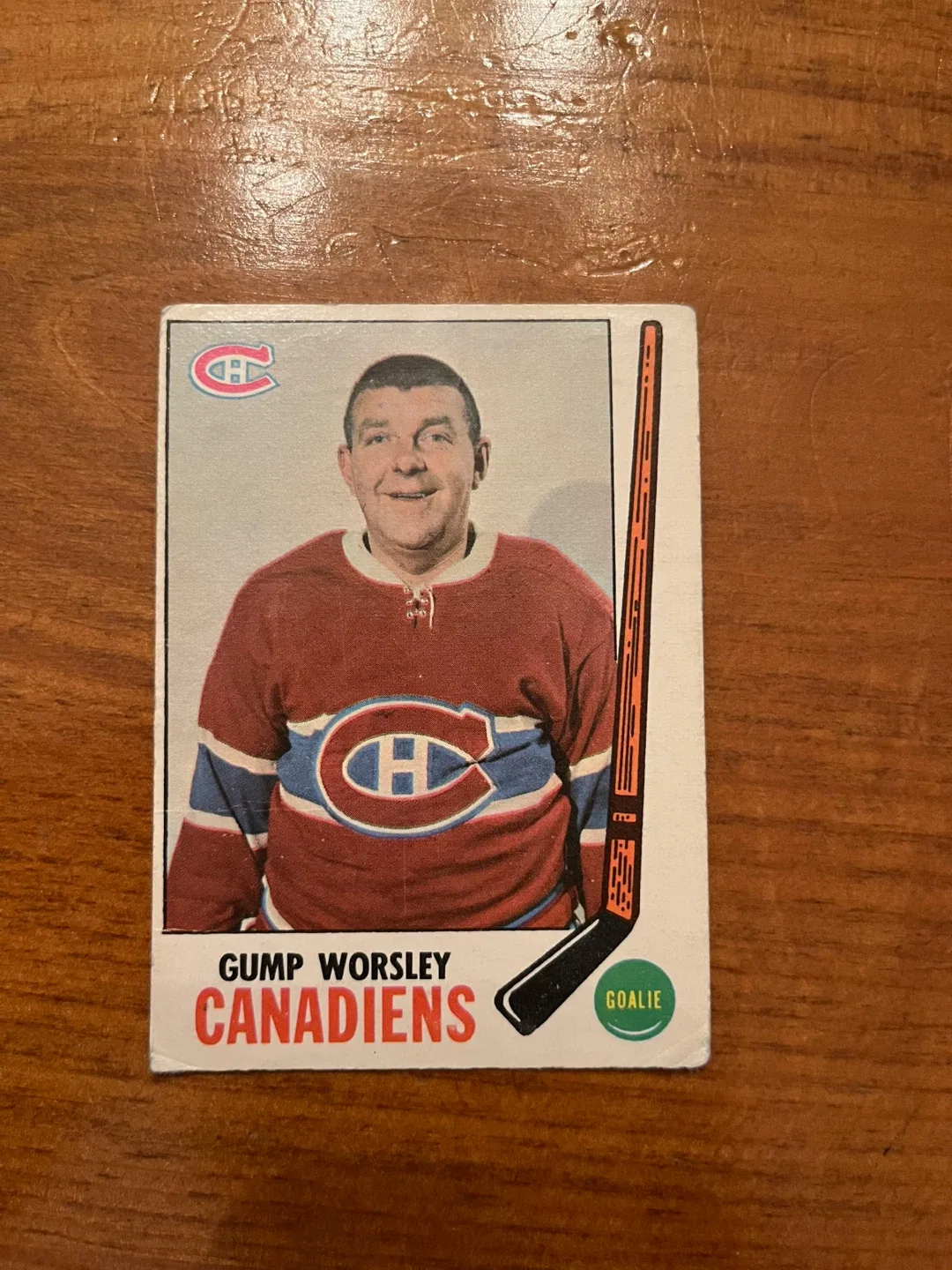 1969-70 OPC O PEE CHEE #1 GUMP WORSLEY