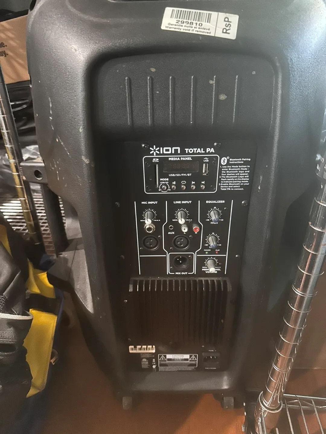 ION Total PA Speaker image indicator(3)