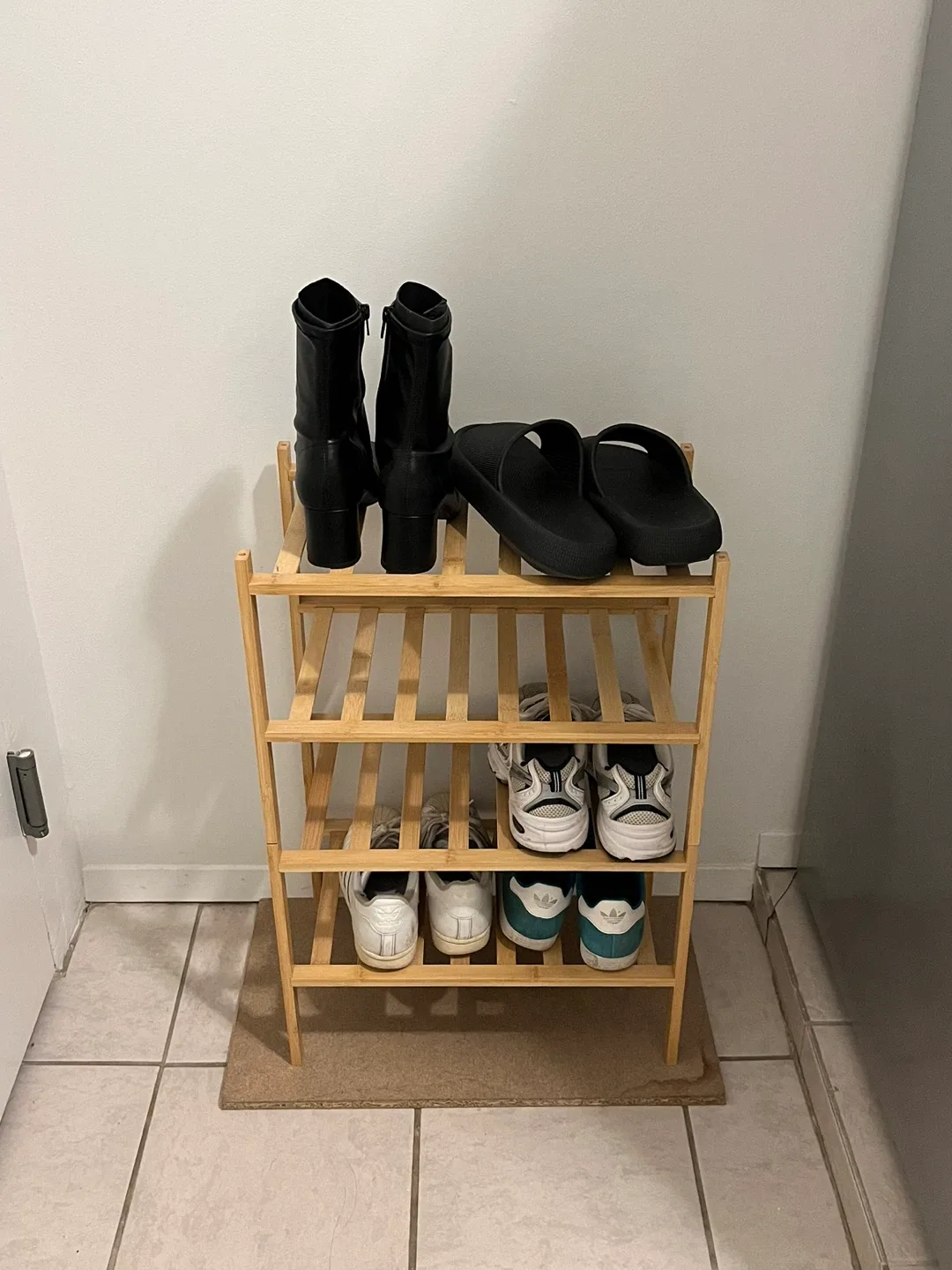 Bamboo Shoe Rack